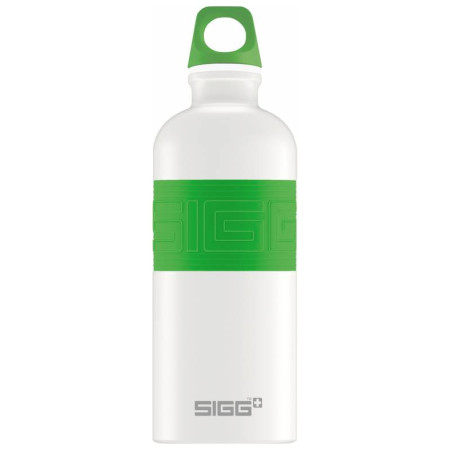 Bouteille Sigg Cyd Pure White Touch 0,6 l green