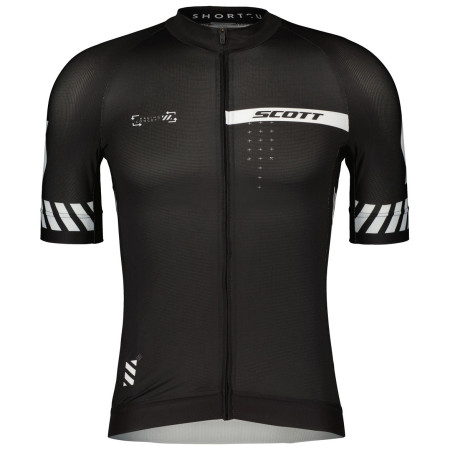 Maillot vélo homme Scott M's RC Pro SS vert black/white