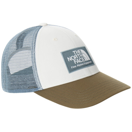 Casquette The North Face Mudder Trucker vert /blanc Gardeniawhit/Militaryoliv