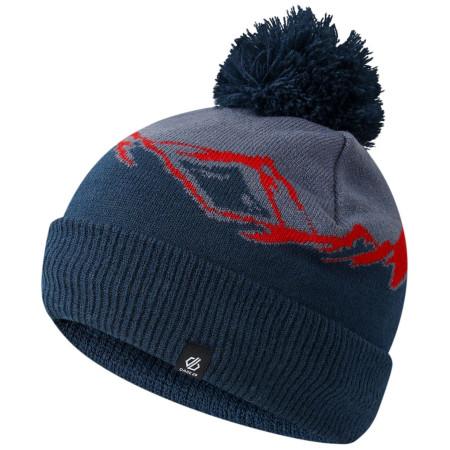 Bonnet enfant Dare 2b Fernie Bobble Hat bleu / rouge Blue Indigo/Moonlight Denim