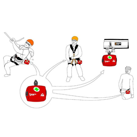 Trousse de secours vide Singing Rock L