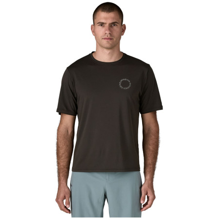 T-shirt homme Patagonia Men's Capilene Cool Daily Shirt - Spoke Stencil