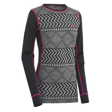 T-shirt femme Kari Traa Kryss LS girs Ebony