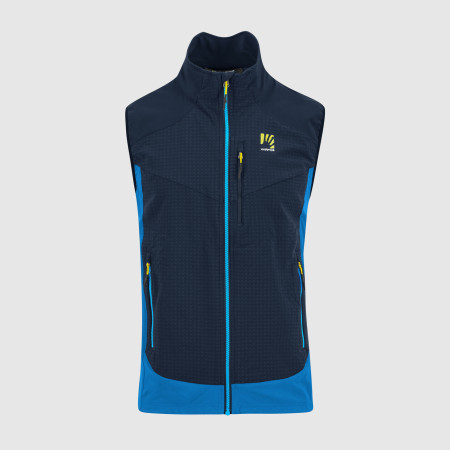 Gilet homme Karpos Lede Vest bleue Outer Space/Indigo Bunting