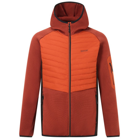 Veste hybride pour homme Regatta Newhill Hybrid rouge / orange Roib/Bnt/Blk