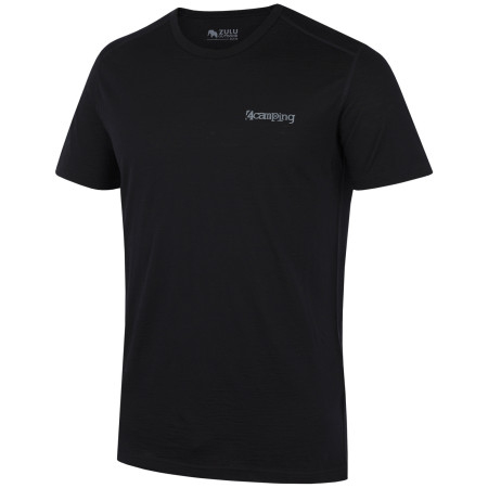 T-shirt homme Zulu Merino 160 Short 4C Comfy noir black
