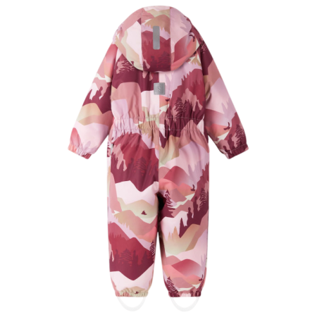 Combinaison bébé Reima Puhuri Grey Pink