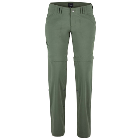 Patalon femme Marmot Lobo's Convertible Pant green Crocodile