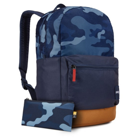 Sac à dos urbain Case Logic Commence 24L bleue blue camo/cumin