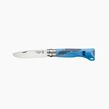 Couteau Opinel N°07 Outdoor Junior bleue