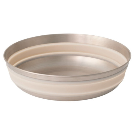 Bol pliant Sea to Summit Detour Stainless Steel Collapsible Bowl L beige Moonstruck Grey