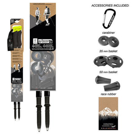Bâtons randonnée Fizan Compact Pro