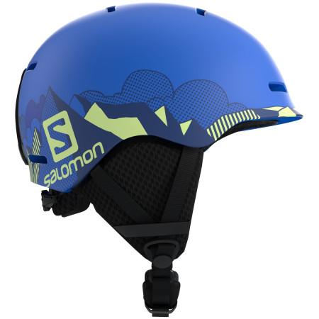 Casque de ski enfant Salomon Grom bleue PopBlueMat