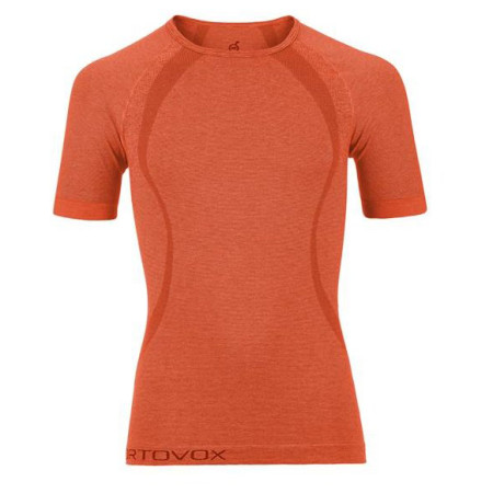 T-shirt fonctionnel homme Ortovox Merino Comp. Cool orange CrazyOrange