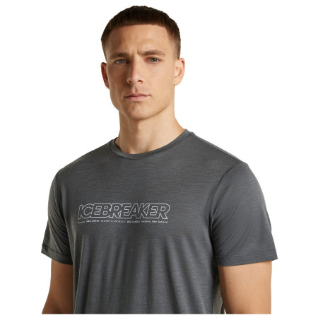 T-shirt fonctionnel homme Icebreaker M 150 Tech Lite SS Tee IBCoordinates