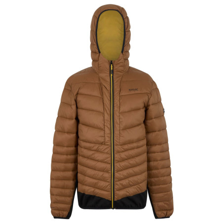 Veste homme Regatta Hooded Leedre Hybrid brun NutBrwn/Blk