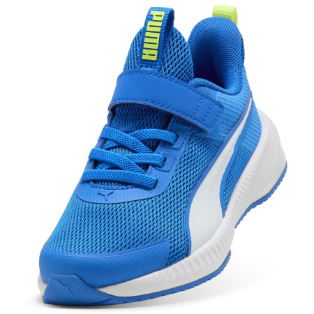 Chaussures enfant Puma Flyer 4 AC+ PS Racing Blue-Lime Squeeze-