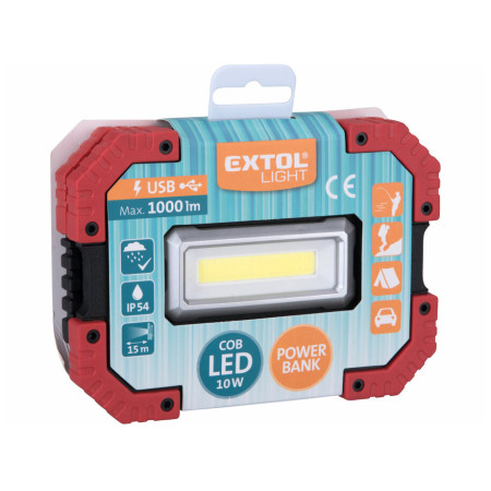 Lampe Extol reflektor LED s powerbankou
