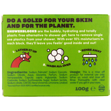 Gel douche Totally Solid Solid Shower Gel - Mint & Grapefruit