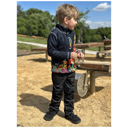 Pantalon softshell enfant WAMU Černá