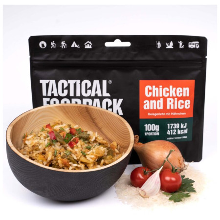 Repas déshydraté Tactical Foodpack Chicken and Rice