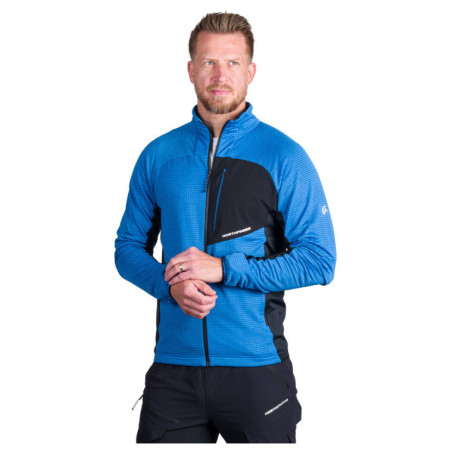 Sweat-shirt homme Northfinder Primo noir / bleu 282blueblack