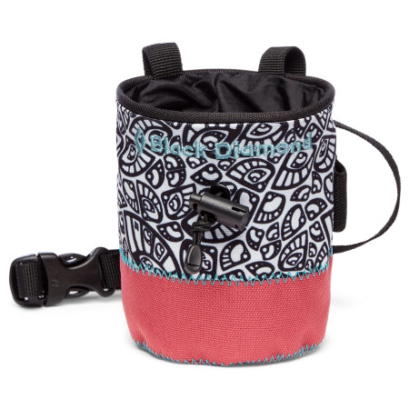 Sac à magnésie Black Diamond Mojo Kids Chalk rouge Wild Rose
