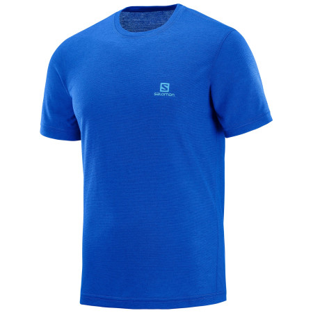 T-shirt homme Salomon Explore SS Tee M bleue NauticalBlue