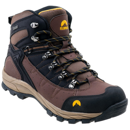 Chaussures homme Elbrus Talon Mid WP brun DarkBrown