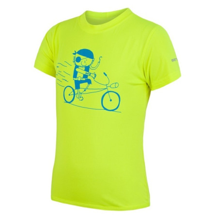 T-shirt fonctionnel enfant Sensor Coolmax Fresh PT Pirate jaune ReflectiveYellow