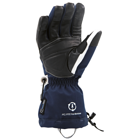 Gants de ski hommes SnowLife Capricorn DT Eco Glove bleu foncé navy/white/black