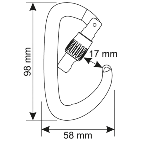 Mousqueton Camp Orbit Lock