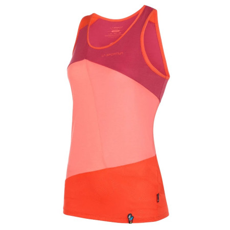 Top femme La Sportiva Charm Tank W rose Cherry Tomato/Flamingo