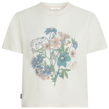 T-shirt femme Icebreaker Merino 150 Tech Lite SS Crop Tee NZ Flora
