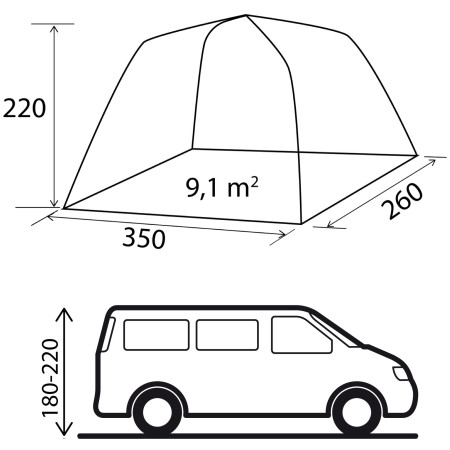 Tente caravane Brunner Rambler