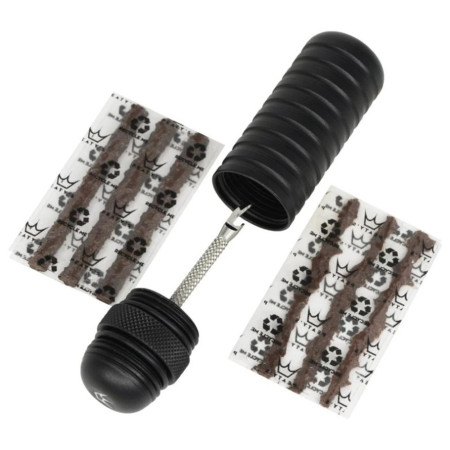 Kit de réparation Peaty´s Holeshot Tubeless Puncture Plugger noir black