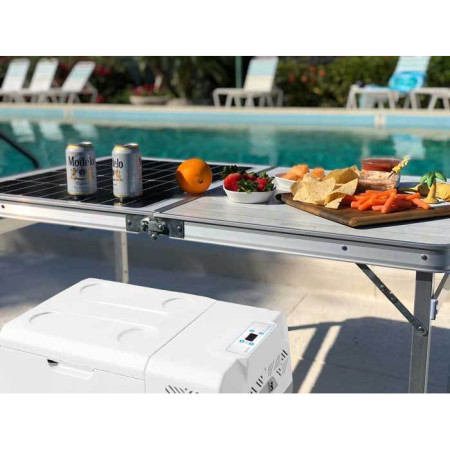 Table GoSun avec panneau solaire 60W