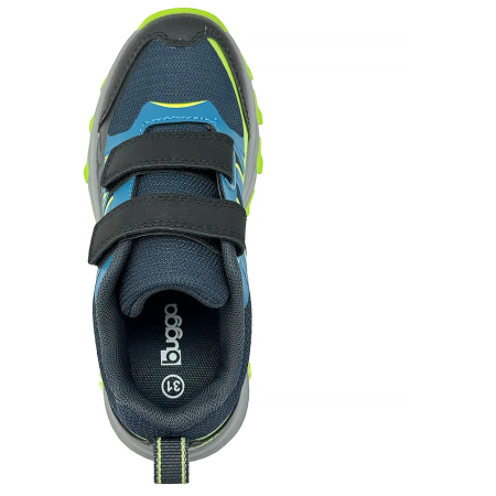Chaussures à velcro pour enfants Bugga Tara Blue