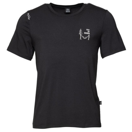 T-shirt homme Chillaz Out Of Order noir black