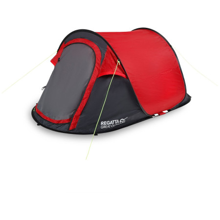 Tente Regatta Malawi II 2 Person Pop Up Tent rouge Pepper