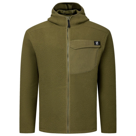 Sweat-shirt homme Dare 2b Firn Hooded Borg Fleece vert MartiniOlive