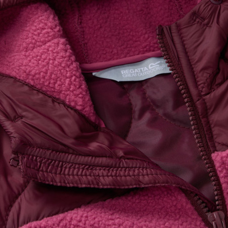 Sweatshirt enfant Regatta Myla Hybrid Jacket Fig/Violet