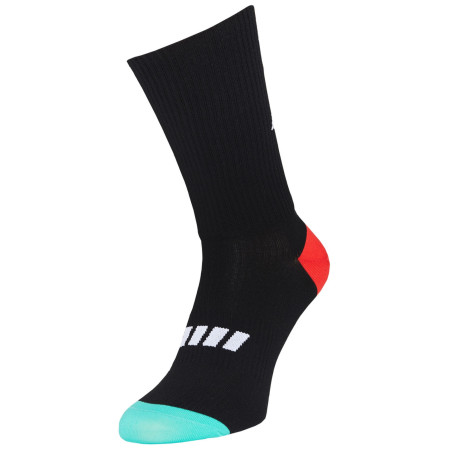 Chaussettes vélo Silvini Zambrone noir black-white