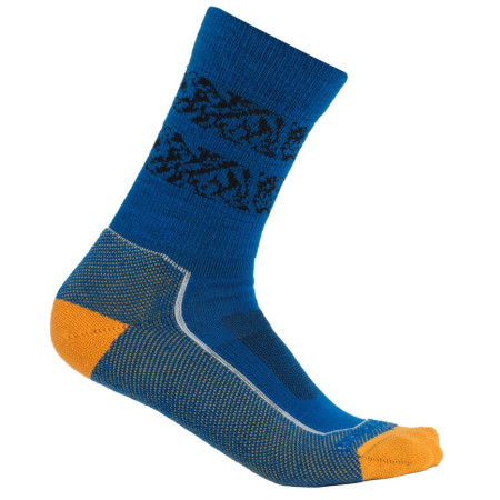 Chaussettes homme Icebreaker M Hike+ Light Crew Natural Summit bleue Lazurite/Solar/Snow