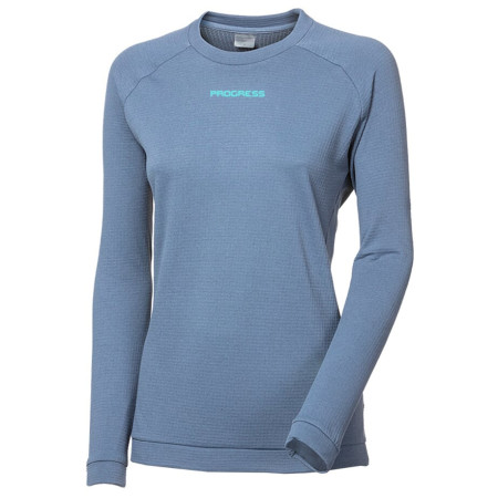 Sweat-shirt femme Progress Cubica bleu / gris modrošedá