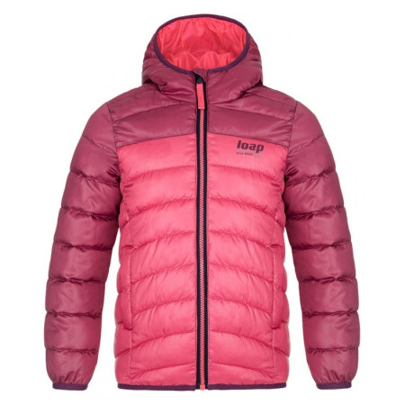 Veste d'hiver enfants Loap Inbelo rose