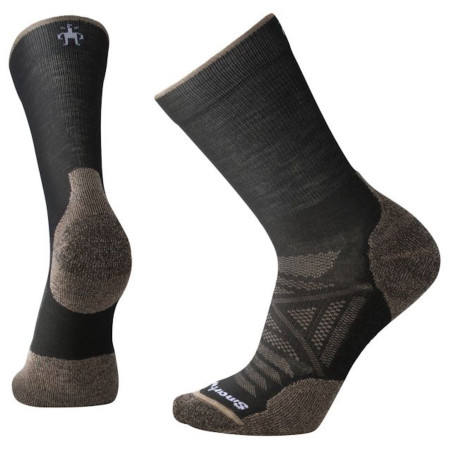 Chaussettes Smartwool Phd Outdoor Light Crew vert BlackFossil