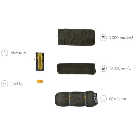 Tente ultra-légère Warg Lightrek 2