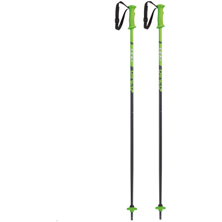 Bâtons ski Leki Rider (2022) noir/vert black-neongreen-white