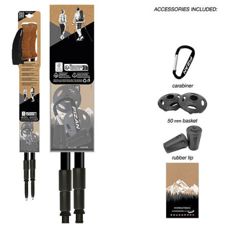 Bâtons randonnée Fizan Tierra